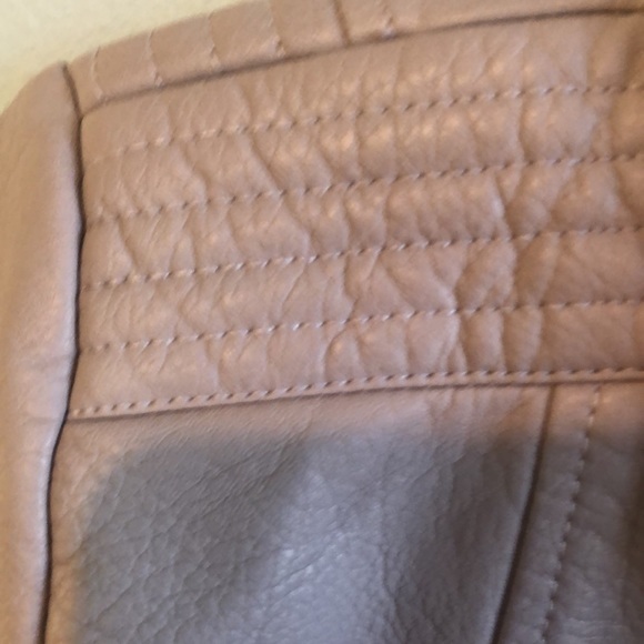 🌸🌸HP🎉Gorgeous Coffee Shop Kids Blush Kids Soft Faux Leather Girls Jacket EUC - Picture 13 of 14